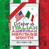 october is italian american heritage month sign